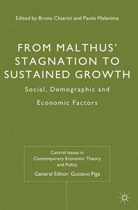 Cover image for book From Malthus' Stagnation to Sustained Growth