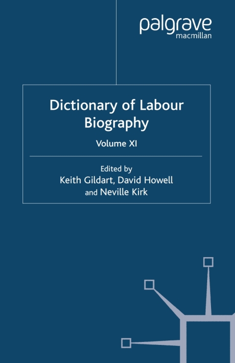 Cover image for book Dictionary of Labour Biography
