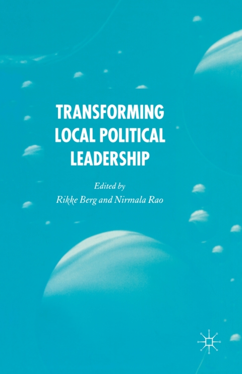 Cover image for book Transforming Political Leadership in Local Government
