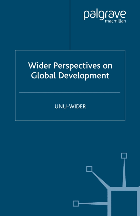 Cover image for book Wider Perspectives on Global Development