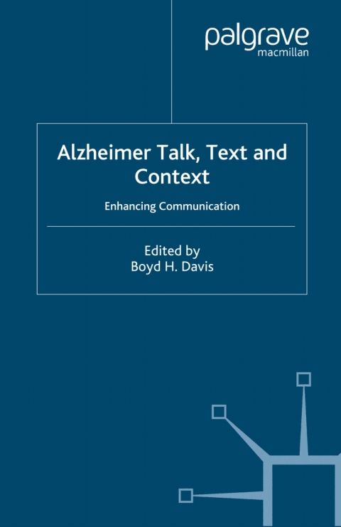 Cover image for book Alzheimer Talk, Text and Context