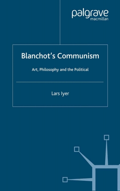 Cover image for book Blanchot's Communism