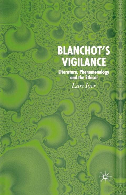 Cover image for book Blanchot's Vigilance