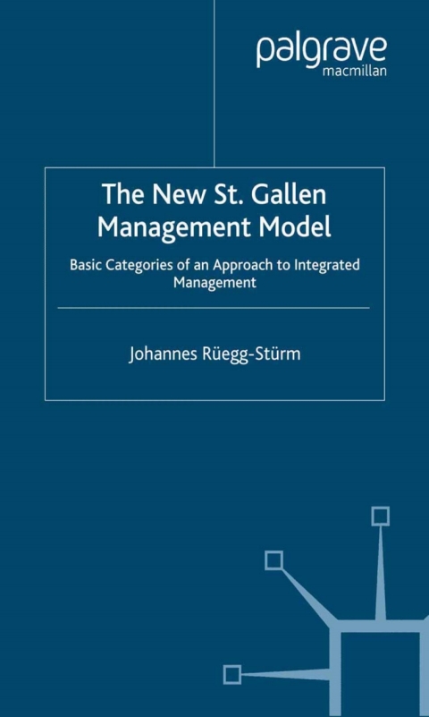Cover image for book The New St. Gallen Management Model