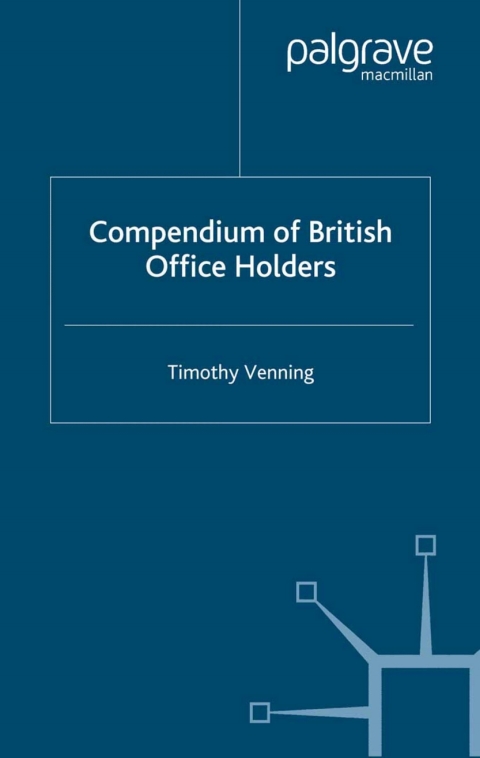 Cover image for book Compendium of British Office Holders