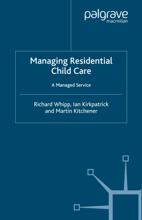 Cover image for book Managing Residential Childcare
