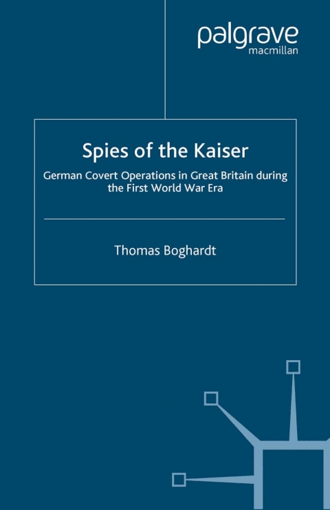 Cover image for book Spies of the Kaiser
