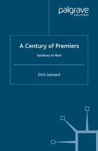 Cover image: A Century of Premiers 9780333918395
