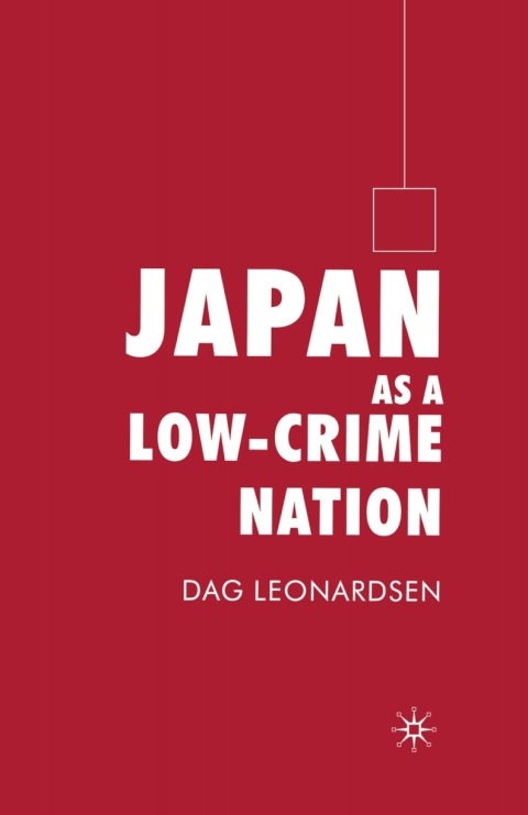 Cover image for book Japan as a Low-Crime Nation
