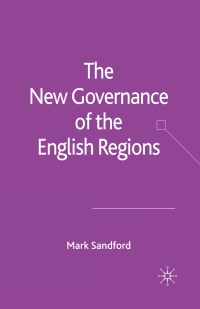 Titelbild: The New Governance of the English Regions 9781403992826