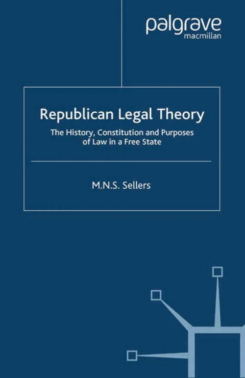 Cover image for book Republican Legal Theory