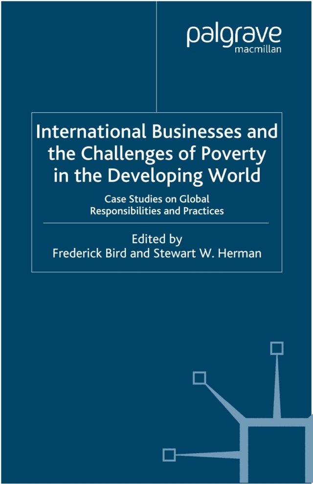 International Businesses and the Challenges of Poverty in the Developing World