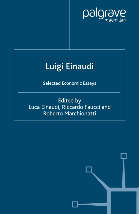 Cover image for book Luigi Einaudi