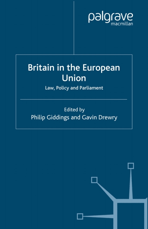 Cover image for book Britain in the European Union