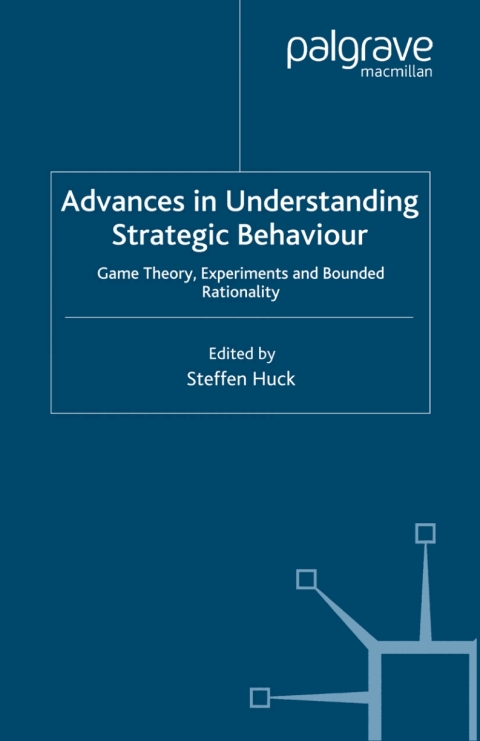 Cover image for book Advances in Understanding Strategic Behaviour
