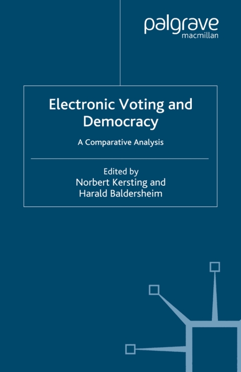 Cover image for book Electronic Voting and Democracy