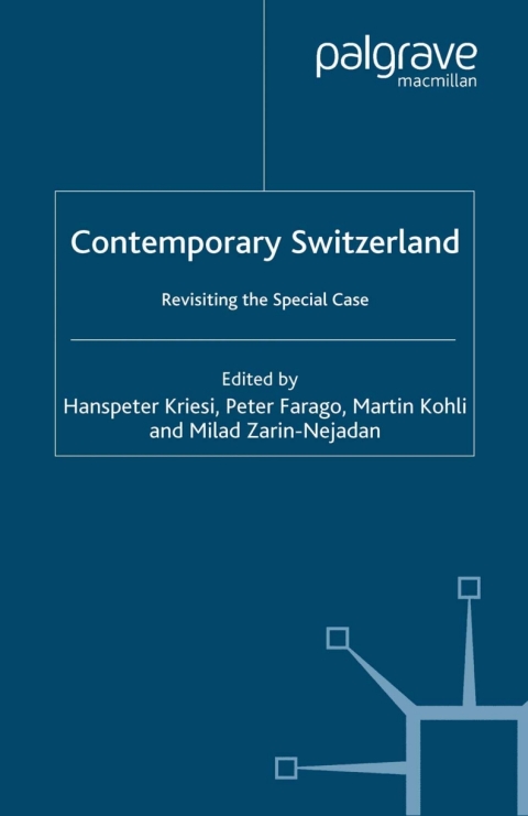 Cover image for book Contemporary Switzerland