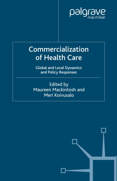 Cover image for book Commercialization of Health Care