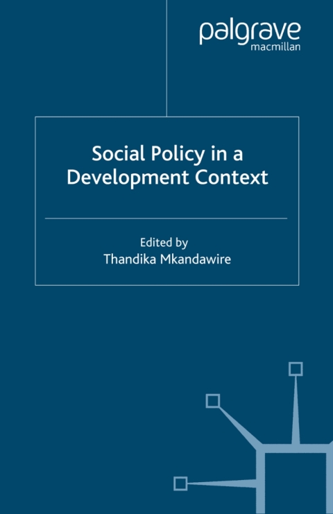 Cover image for book Social Policy in a Development Context