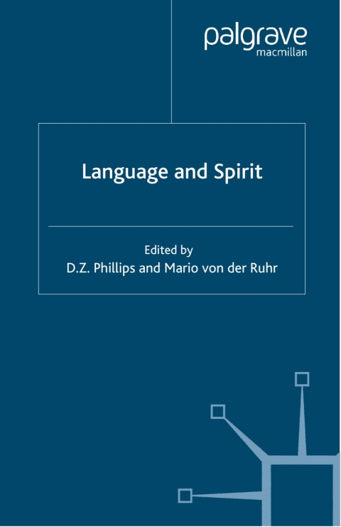 Cover image for book Language and Spirit