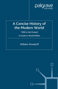 Titelbild: A Concise History of the Modern World 4th edition 9780333971635