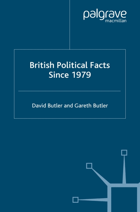 Cover image for book British Political Facts Since 1979