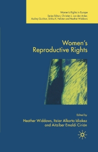Cover image: Women's Reproductive Rights 9781403949936