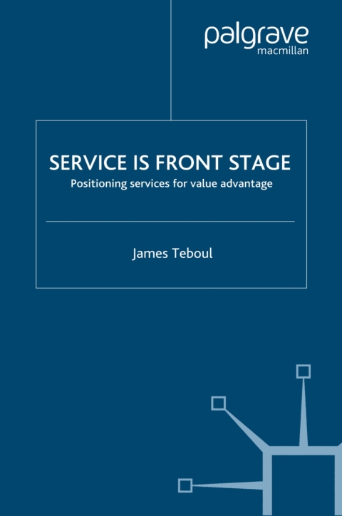 Cover image for book Service is Front Stage