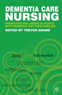 Cover image: Dementia Care Nursing 1st edition 9781403916518