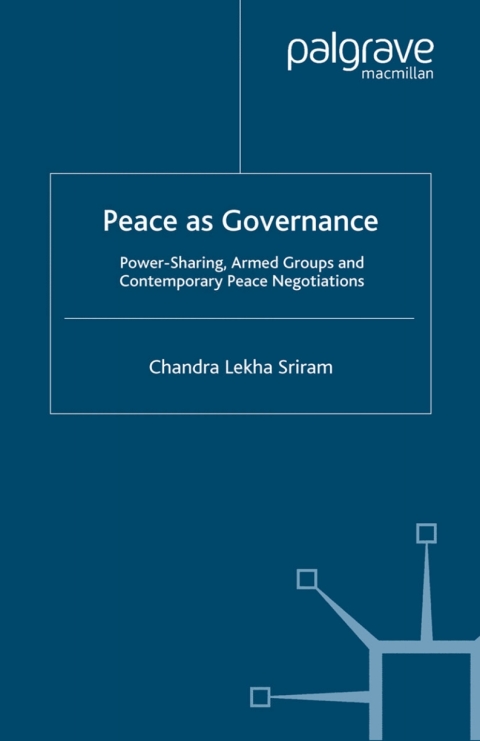 Cover image for book Peace as Governance