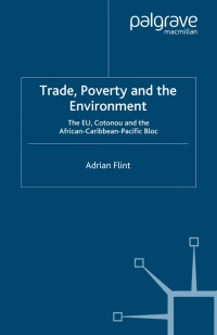 Cover image: Trade, Poverty and The Environment 9780230516786