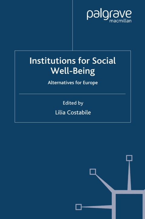 Cover image for book Institutions for Social Well Being