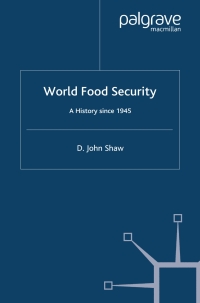 Omslagafbeelding: World Food Security 9780230553552