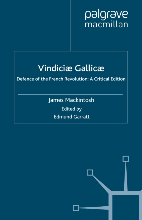 Cover image for book Vindiciæ Gallicæ