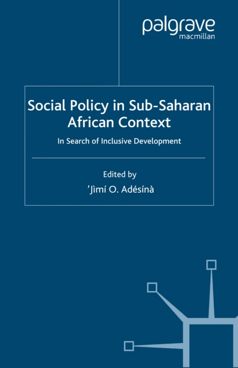 Cover image for book Social Policy in Sub-Saharan African Context