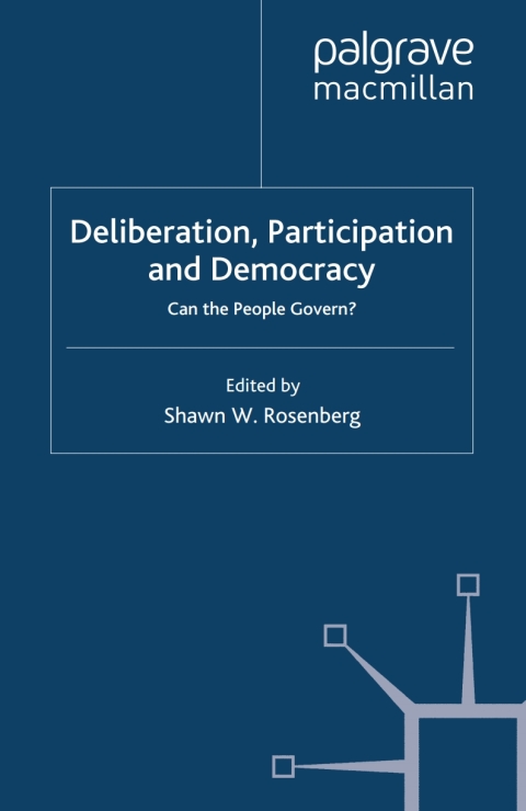 Cover image for book Deliberation, Participation and Democracy