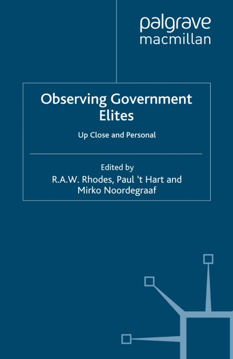 Cover image for book Observing Government Elites