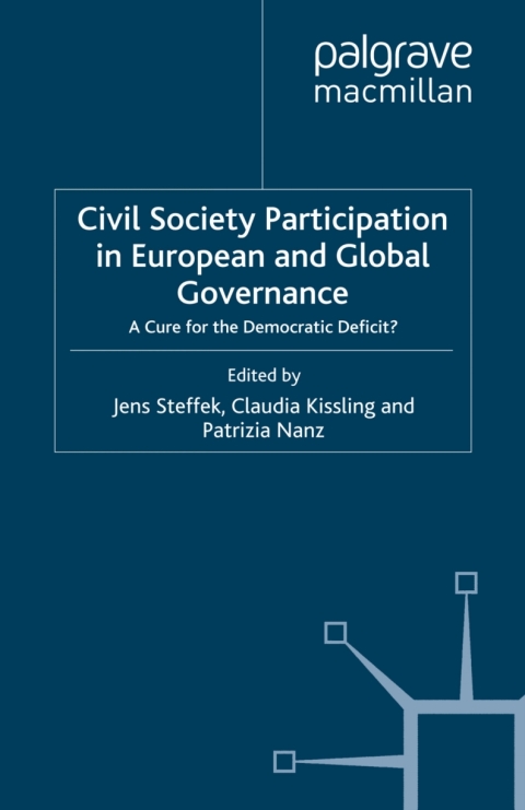 Cover image for book Civil Society Participation in European and Global Governance