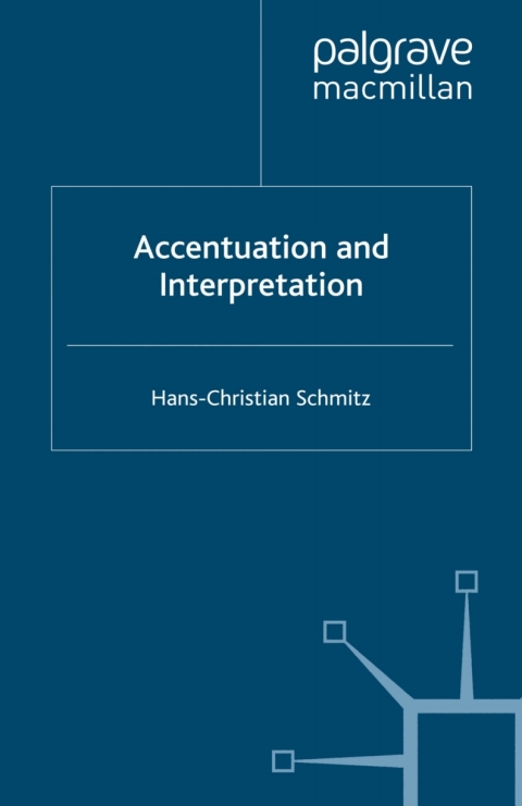 Cover image for book Accentuation and Interpretation