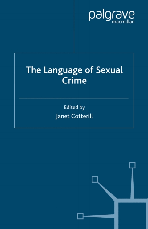 Cover image for book The Language of Sexual Crime
