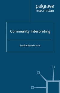 Titelbild: Community Interpreting 9781403940681