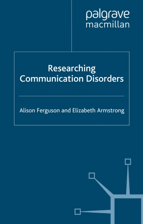Cover image for book Researching Communication Disorders