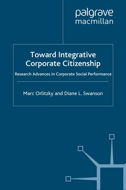 Cover image for book Toward Integrative Corporate Citizenship