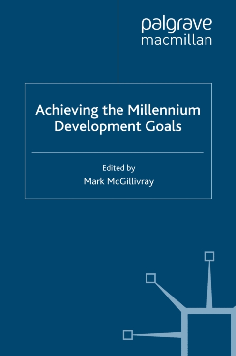 Cover image for book Achieving the Millennium Development Goals