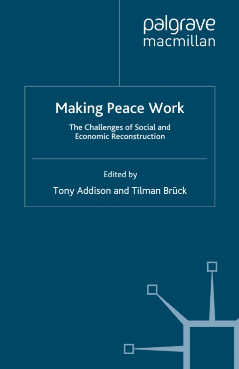 Cover image for book Making Peace Work