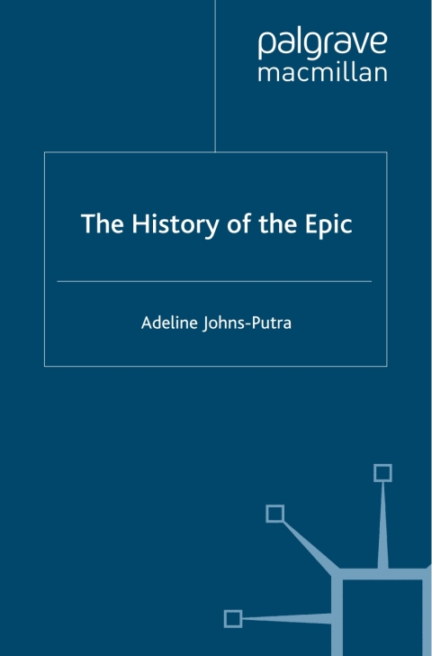 Cover image for book The History of the Epic