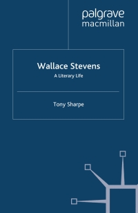 Cover image: Wallace Stevens 9780333650301