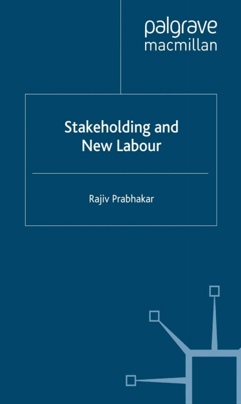 Cover image for book Stakeholding and New labour
