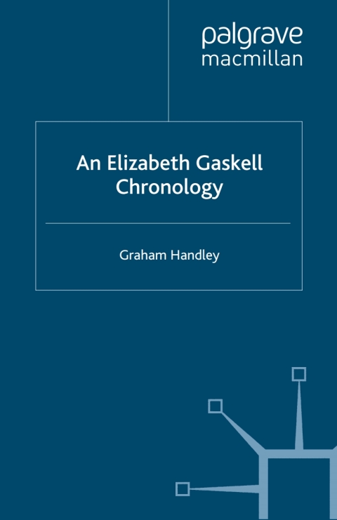 Cover image for book An Elizabeth Gaskell Chronology