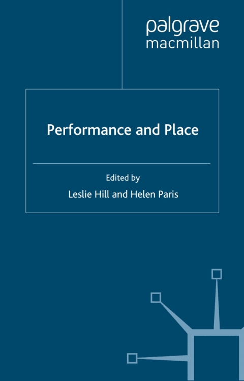 Cover image for book Performance and Place
